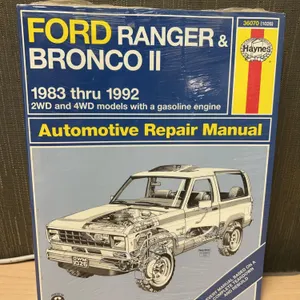 Haynes Repair Manual Ford Ranger Bronco II 1983-1992 Sealed