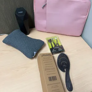 Personal Care and Travel Accessory Lot with Laptop Sleeve