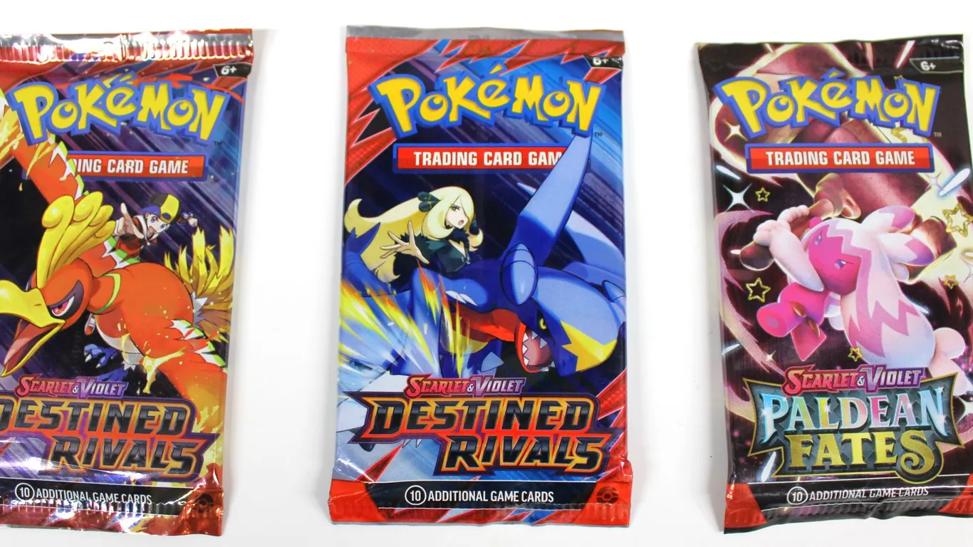 3 Pokémon Trading Card Game Booster Packs