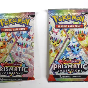2 Pokémon Prismatic Evolutions Booster Packs
