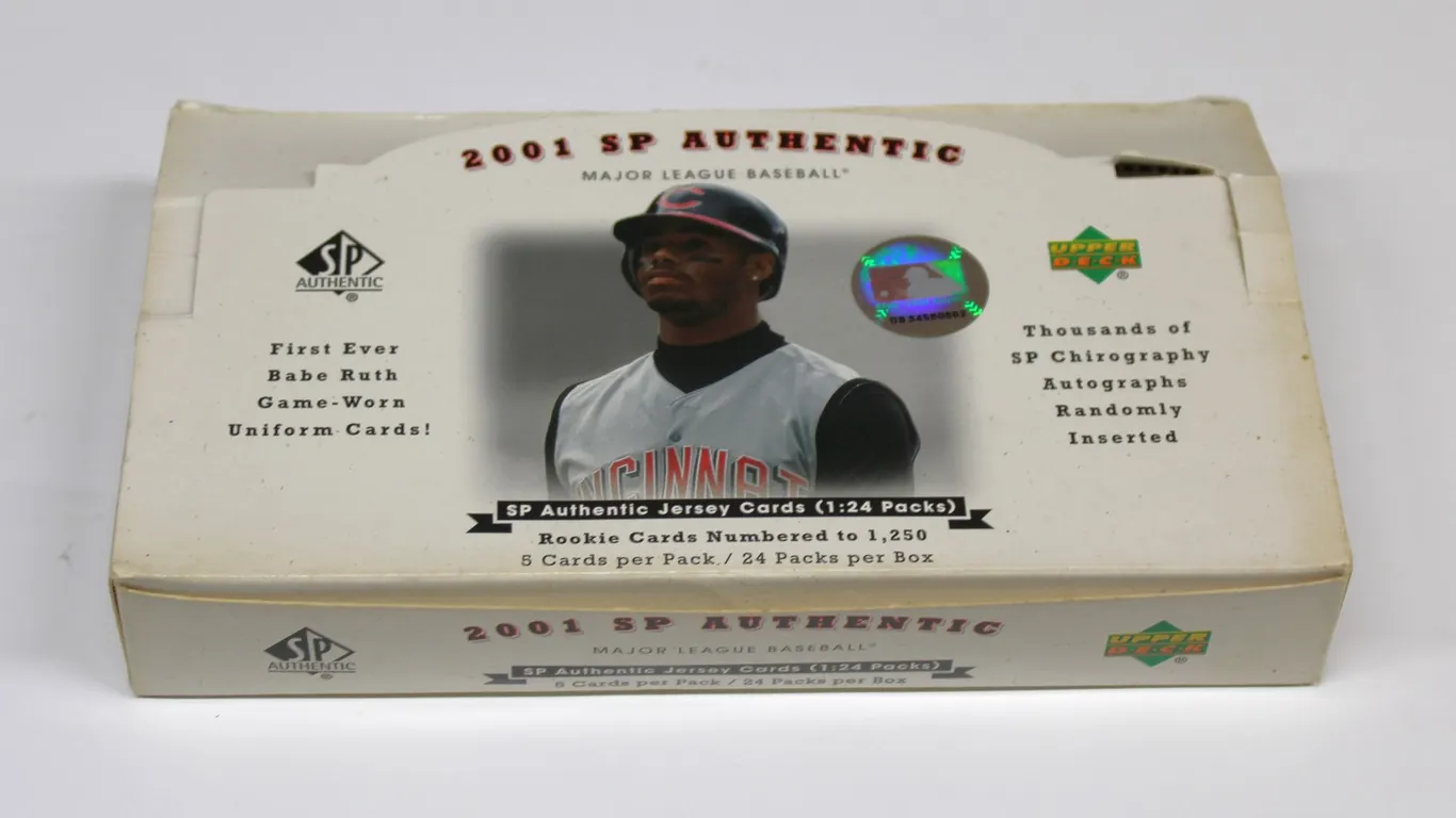 2001 Upper Deck SP Authentic Baseball Box