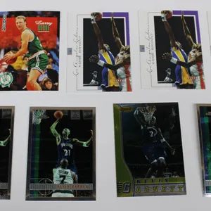 9 Basketball Cards Larry Bird, Kobe Bryant, Kevin Garnett, Stephon Marbury
