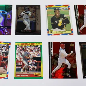 11 Baseball Cards Bonds, McGwire, Thomas, Tatis, Judge