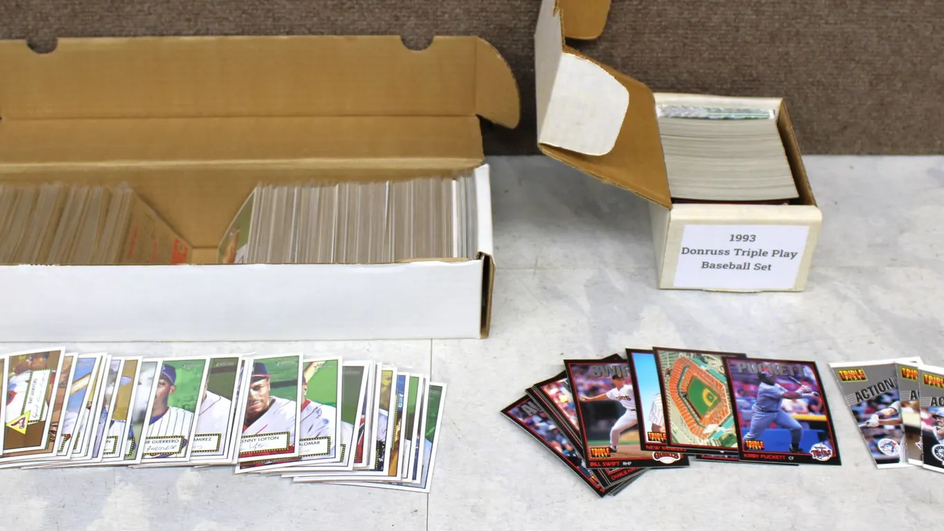 1993 Donruss Triple Play and Topps Baseball Cards