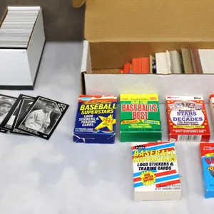 Baseball Trading Card Collection and Packs