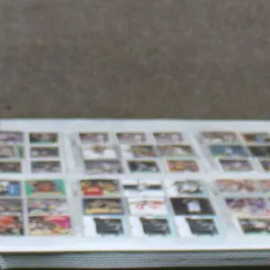 Basketball Trading Cards, 17 Pages, Malone, Robinson, Stockton