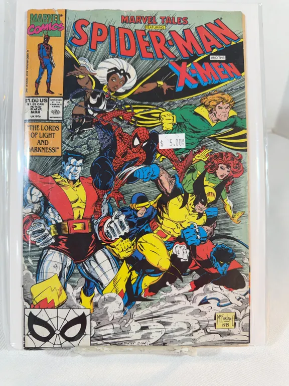 Marvel Comics - Spider-Man and the X-Men #235, 1990