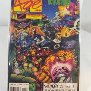 Marvel Age #140 - Marvel Action Hour, Final Issue of Marvel Comics Promotional News Magazine Series