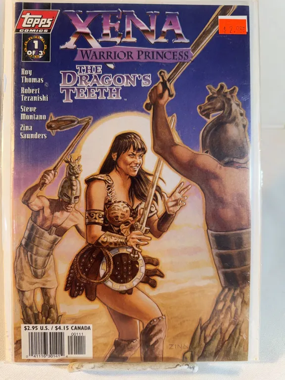 Topps Comics - Xena Warrior Princess: The Dragon's Teeth #1 of 3
