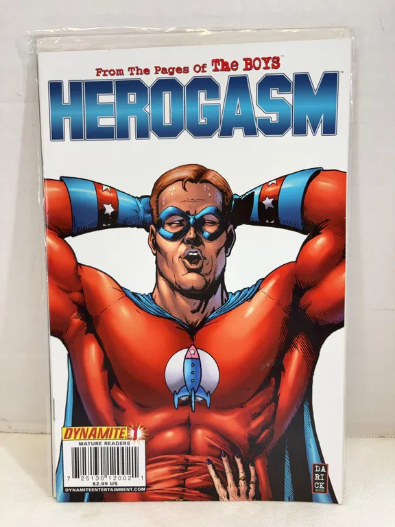 Dynamite Entertainment - Herogasm #1, Soldier Boy's 1st Appearance