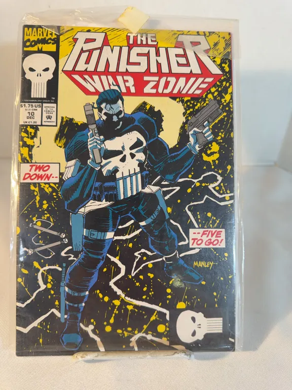 Marvel Comics - The Punisher War Zone #10, 1992