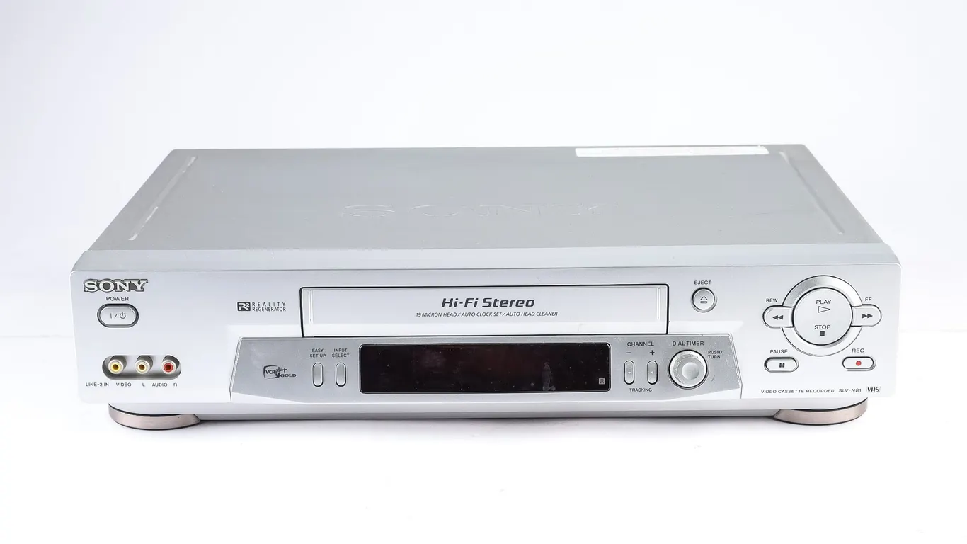 Sony SLV-N81 Hi-Fi Stereo 4-Head VHS Video Cassette Recorder Player