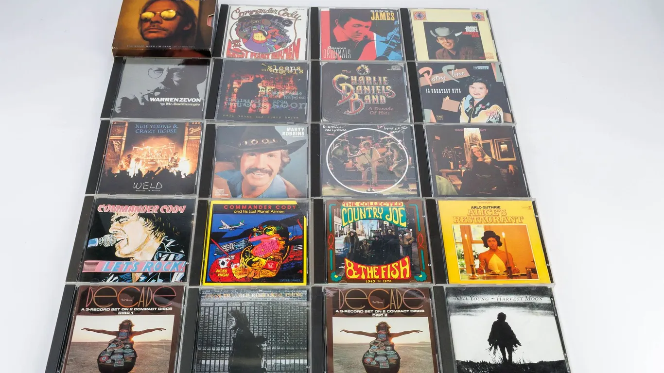 Country, Folk, and Songwriter CD Collection