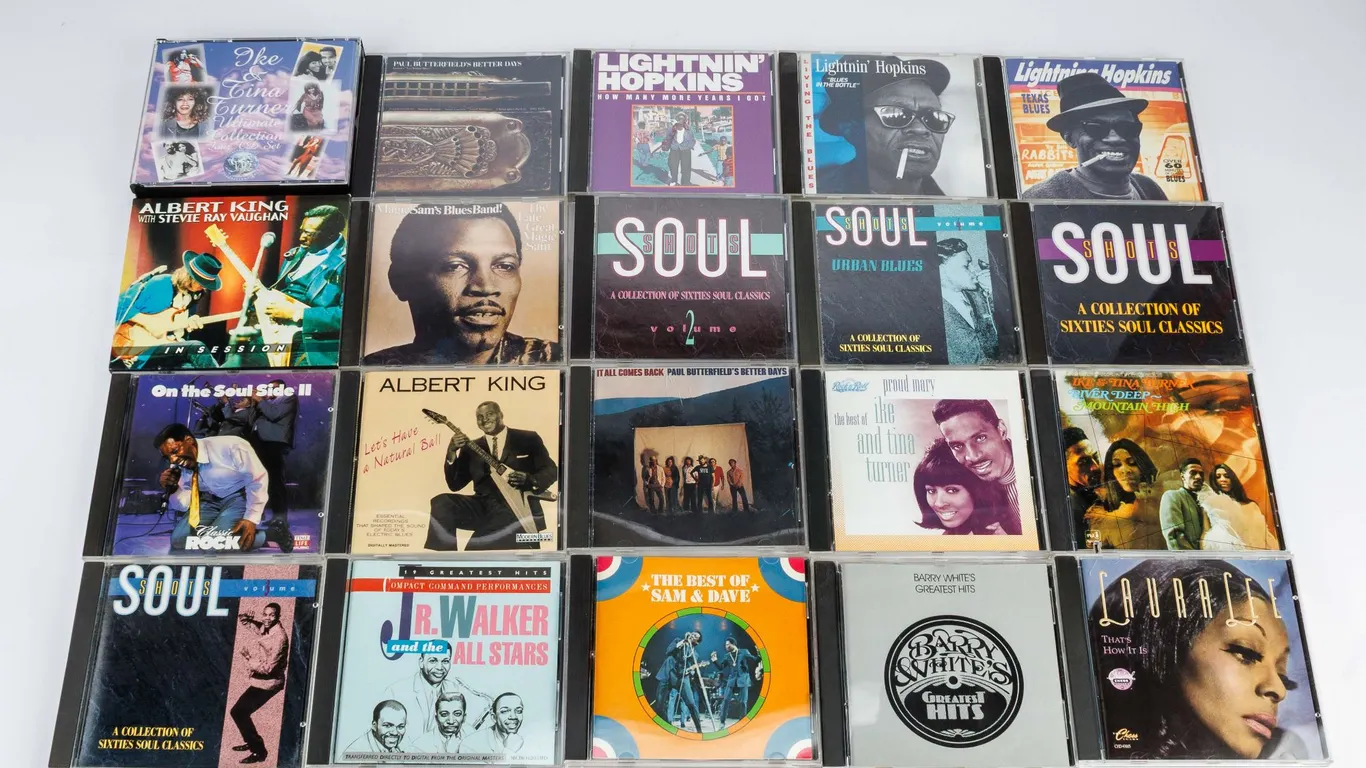 Blues, R&B, and Soul CD Collection