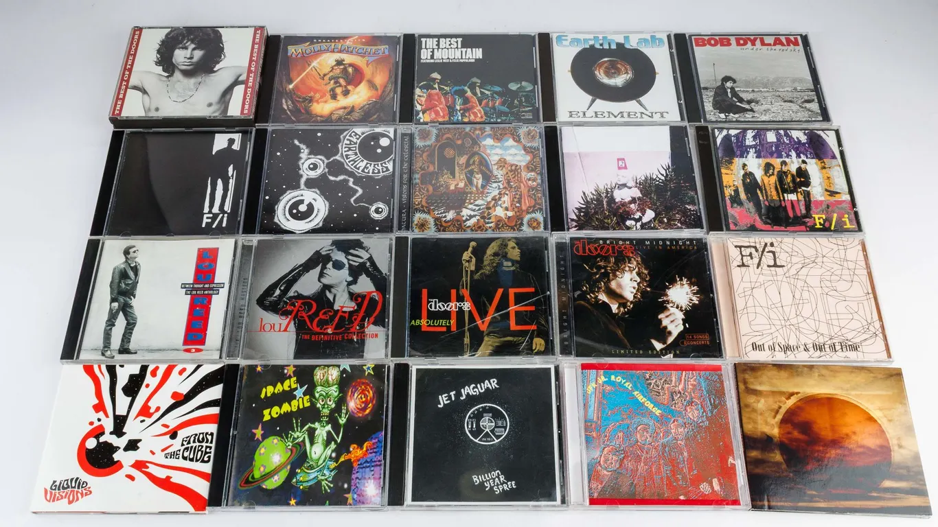 Rock Music CD Collection