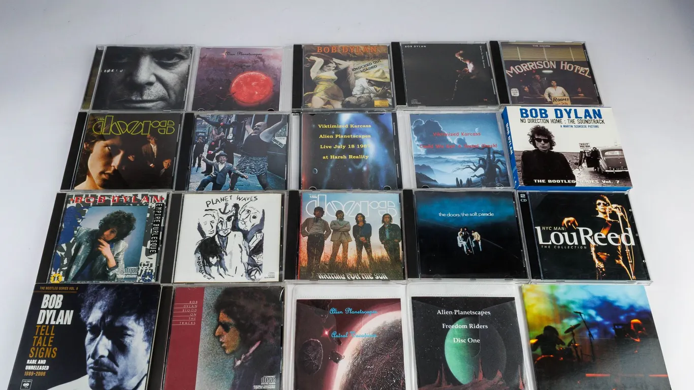 Rock Music CD Collection