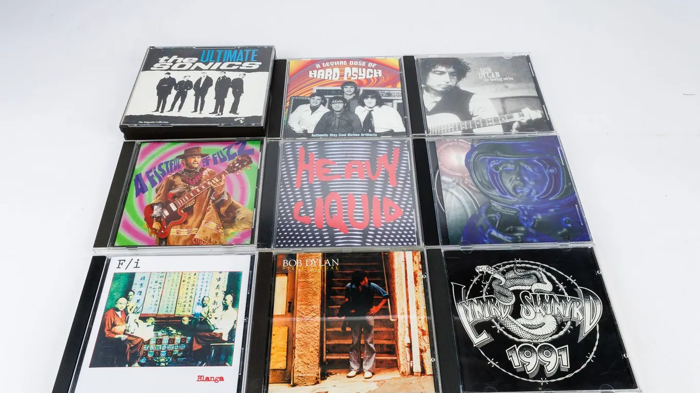 Rock Music CD Collection