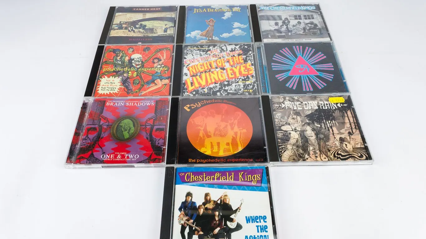 Classic, Indie, Psychedelic Rock CD Collection