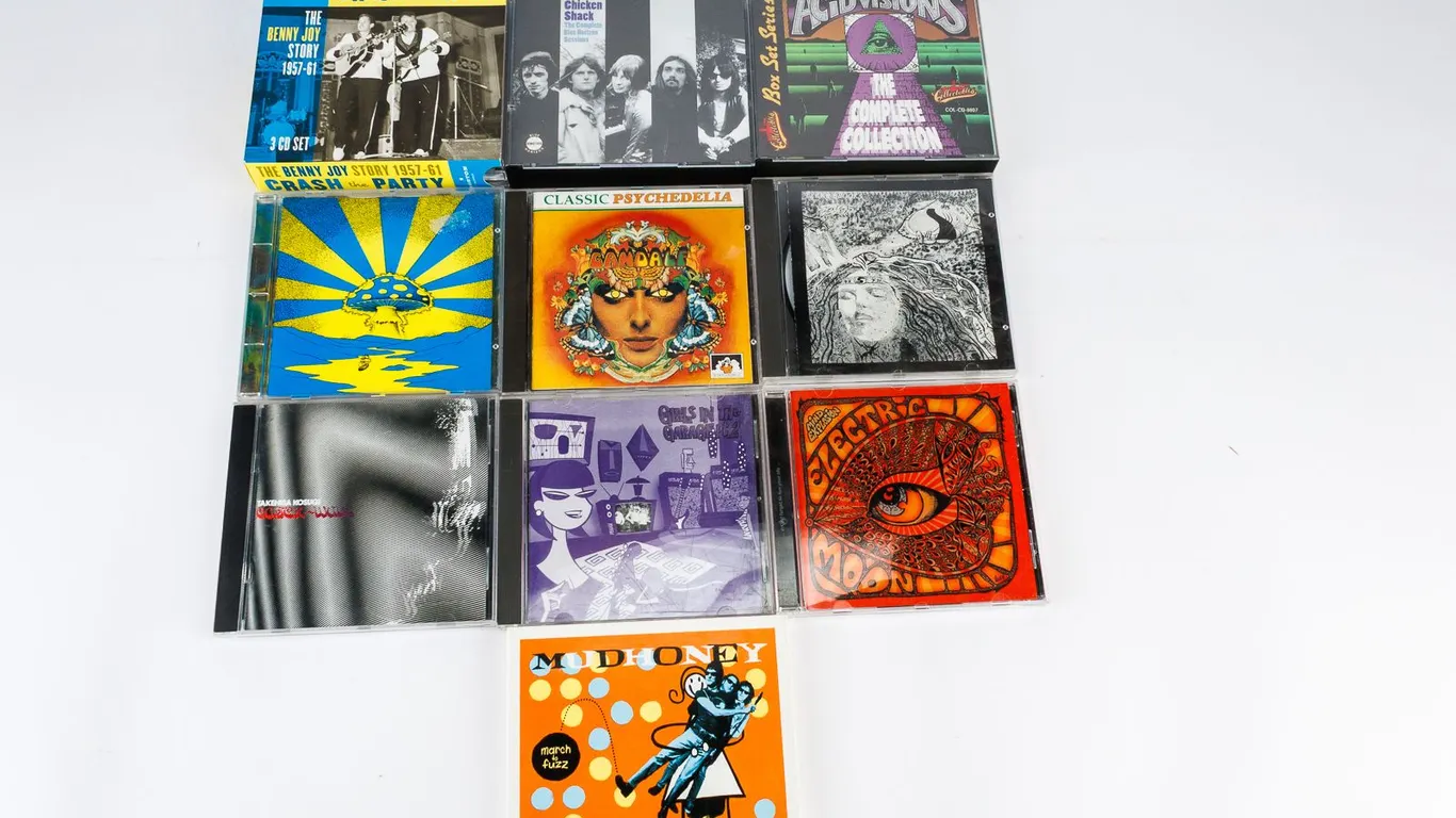 Classic, Indie, Psychedelic Rock CD Collection