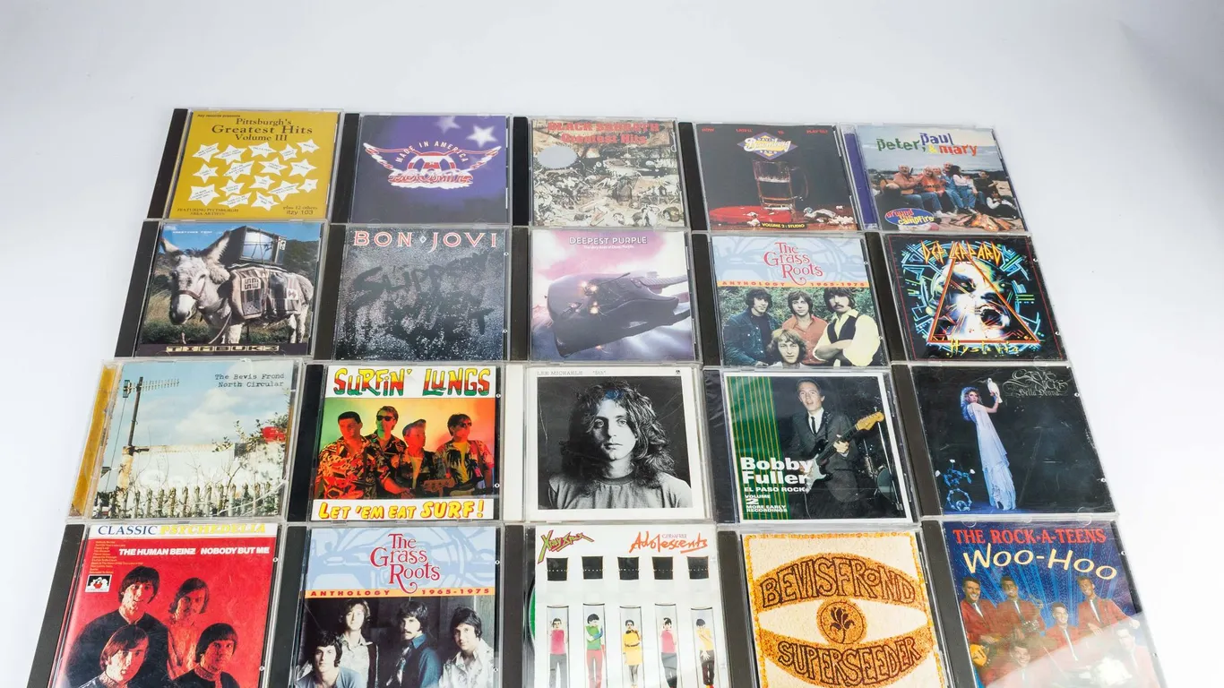 Rock Music CD Collection