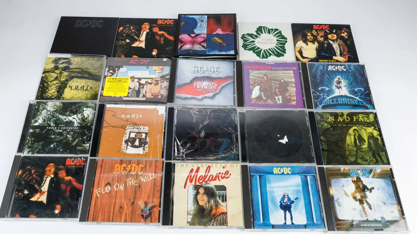 Rock Music CD Collection