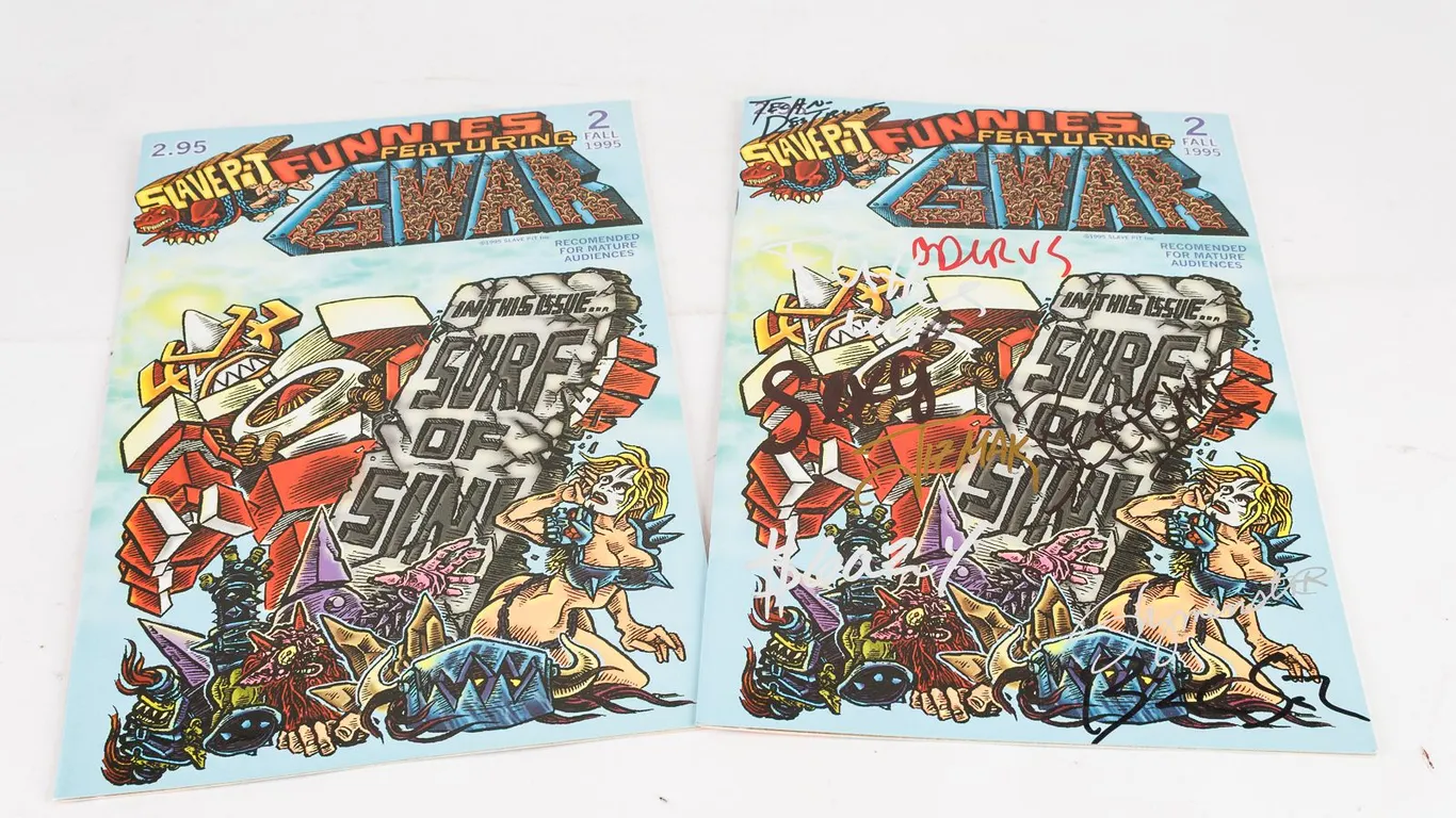 GWAR SlavePit Funnies #2 Comic Books