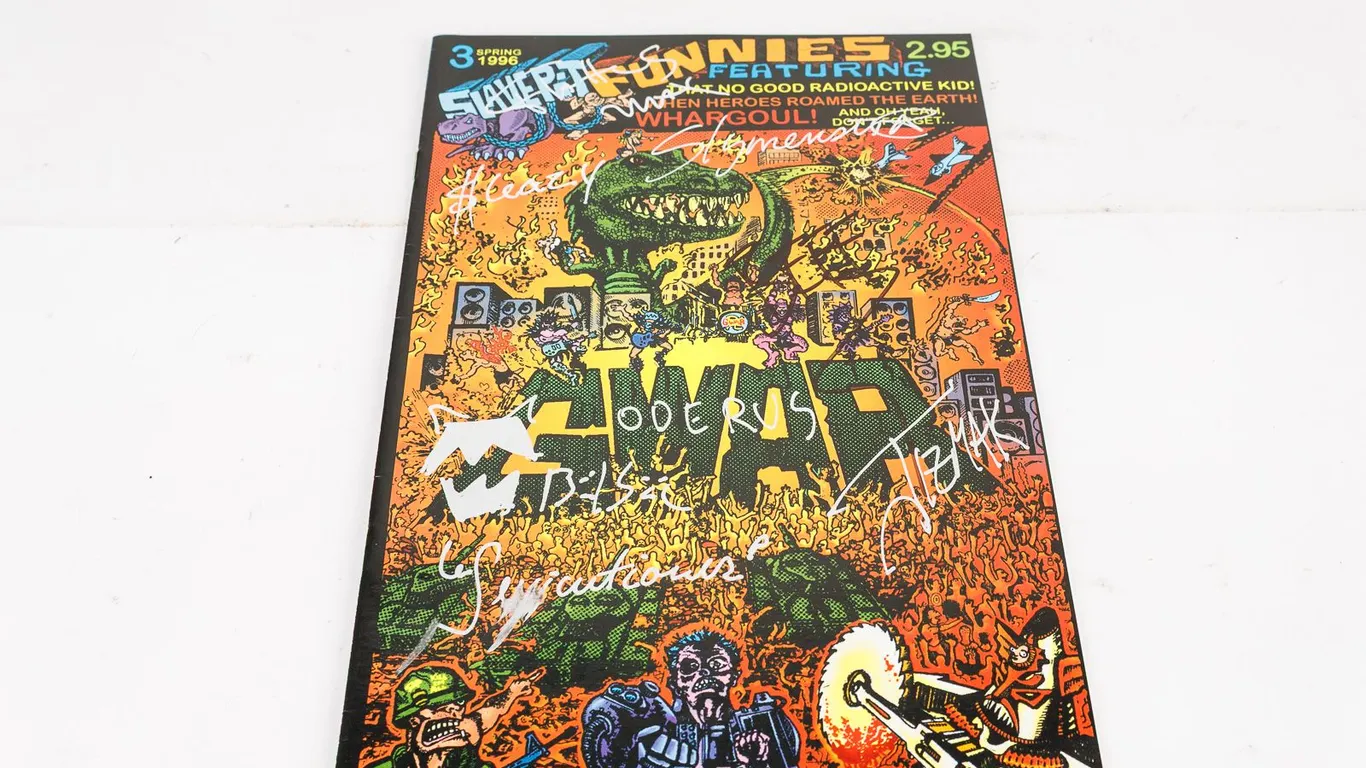 GWAR Slavepit Funnies #3 Signed Comic Book