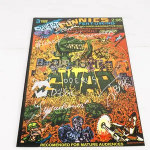 GWAR Slavepit Funnies #3 Signed Comic Book