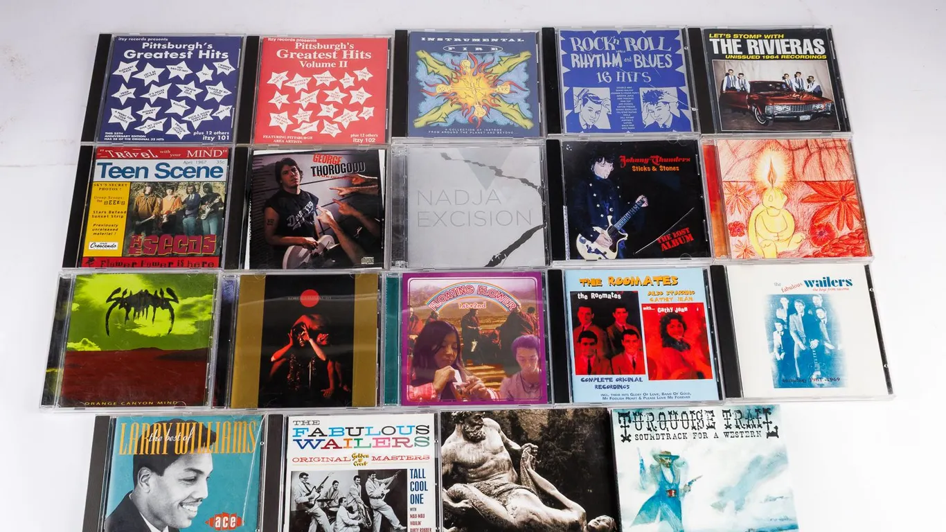 Rock Music CD Collection
