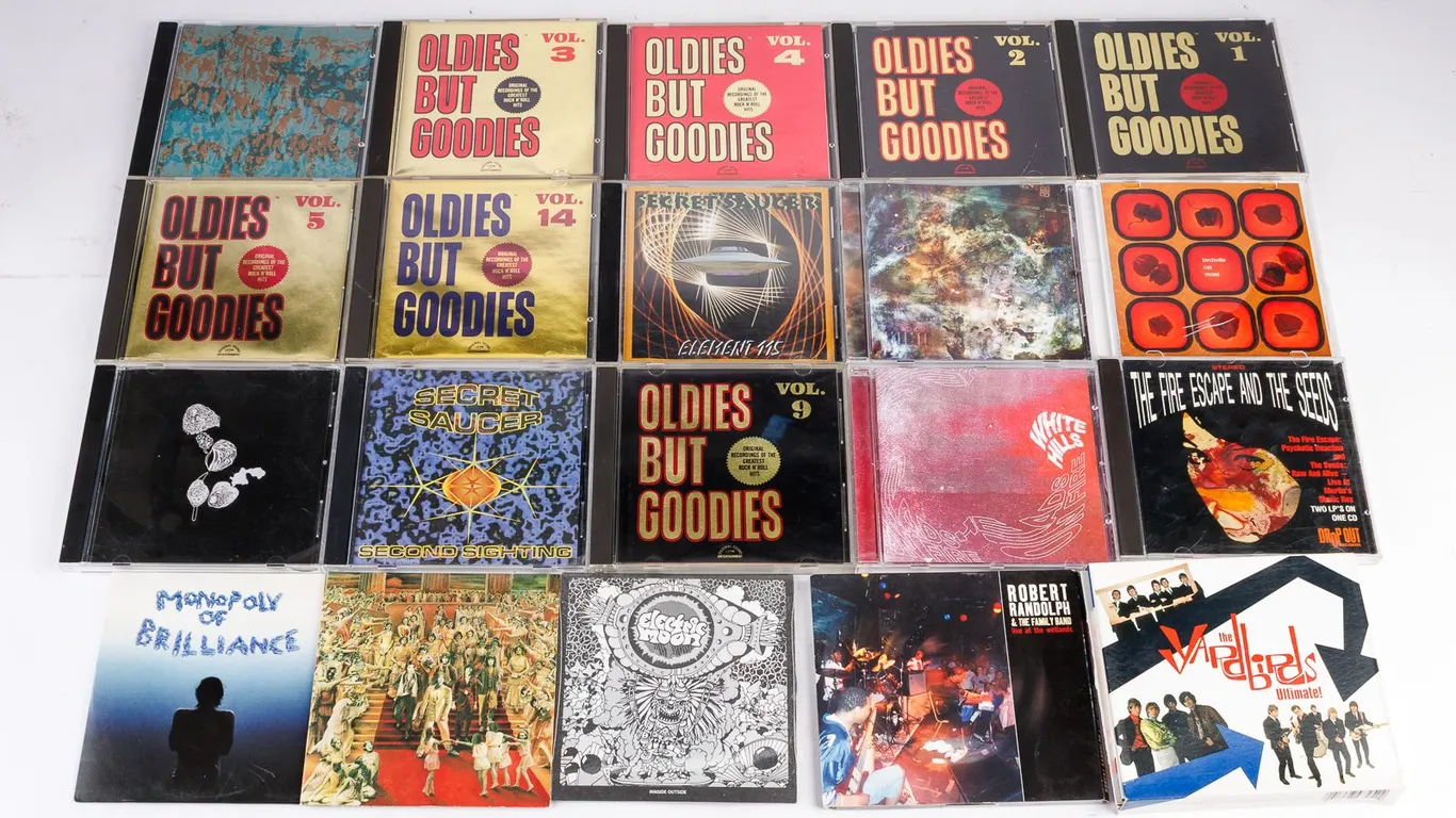 Rock Music CD Collection