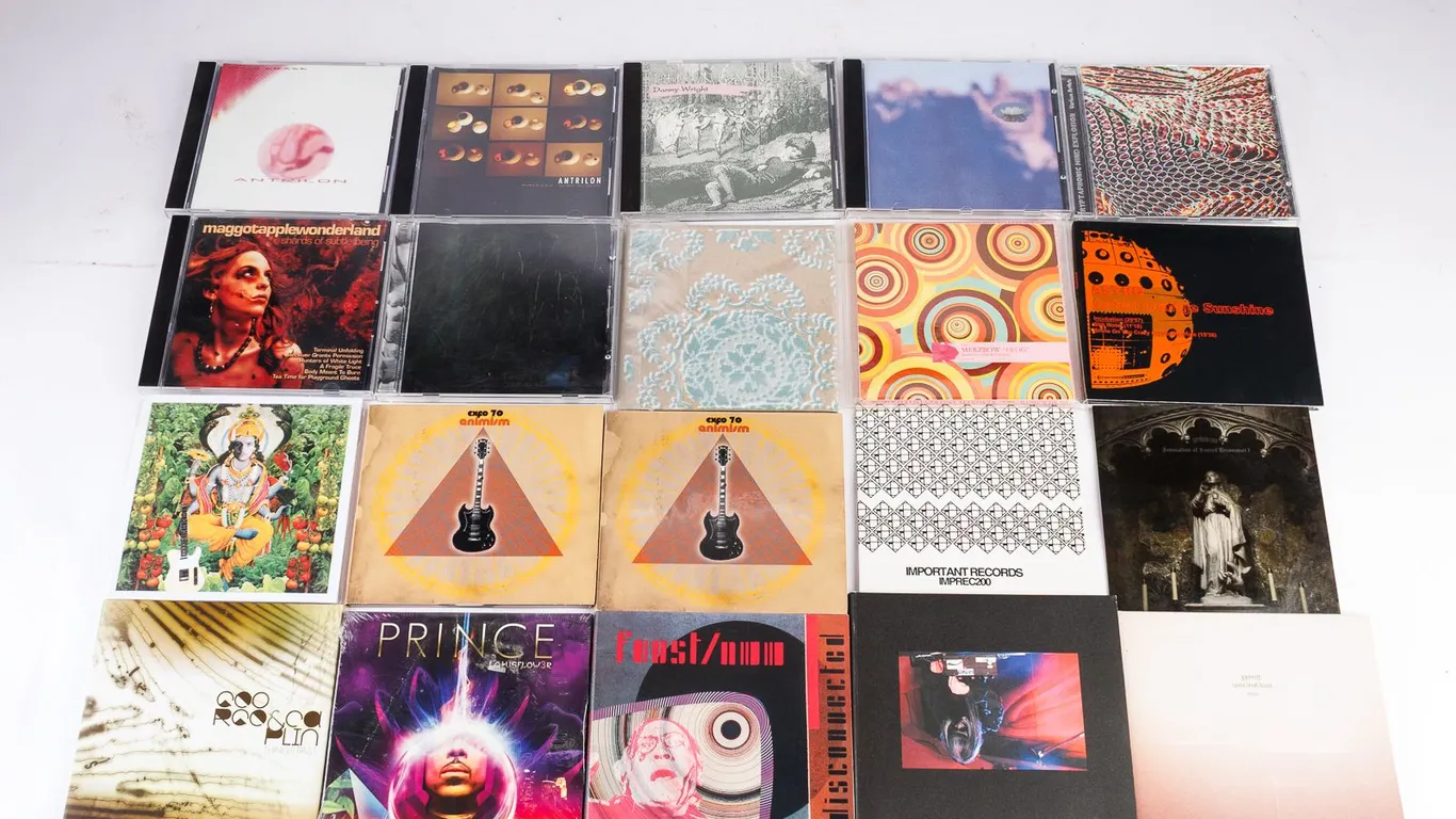Electronic/Rock Music CD Collection