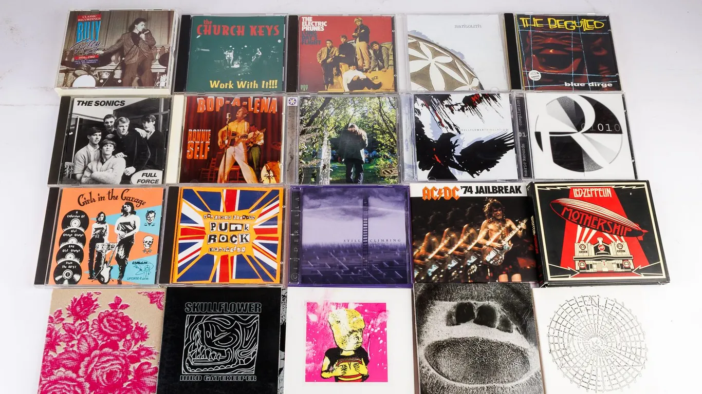 Rock Music CD Collection