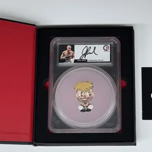 Jake Paul 2oz Silver Chibi Coin PCGS PR70
