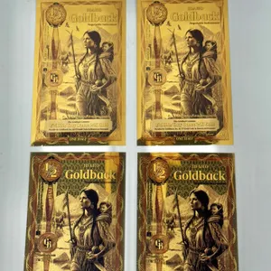 Idaho Goldback 1/2 Gold Note Set of Four