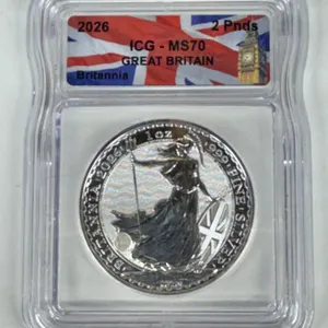 2026 Great Britain Britannia 1oz Silver MS70