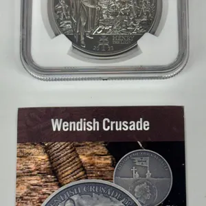 2022 Cook Islands Silver $5 Wendish Crusade Coin