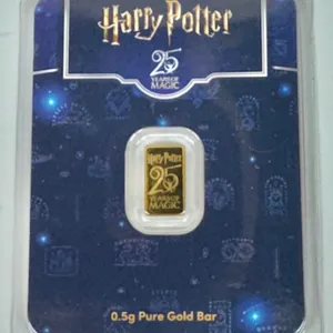 Harry Potter 0.5g Pure Gold Bar