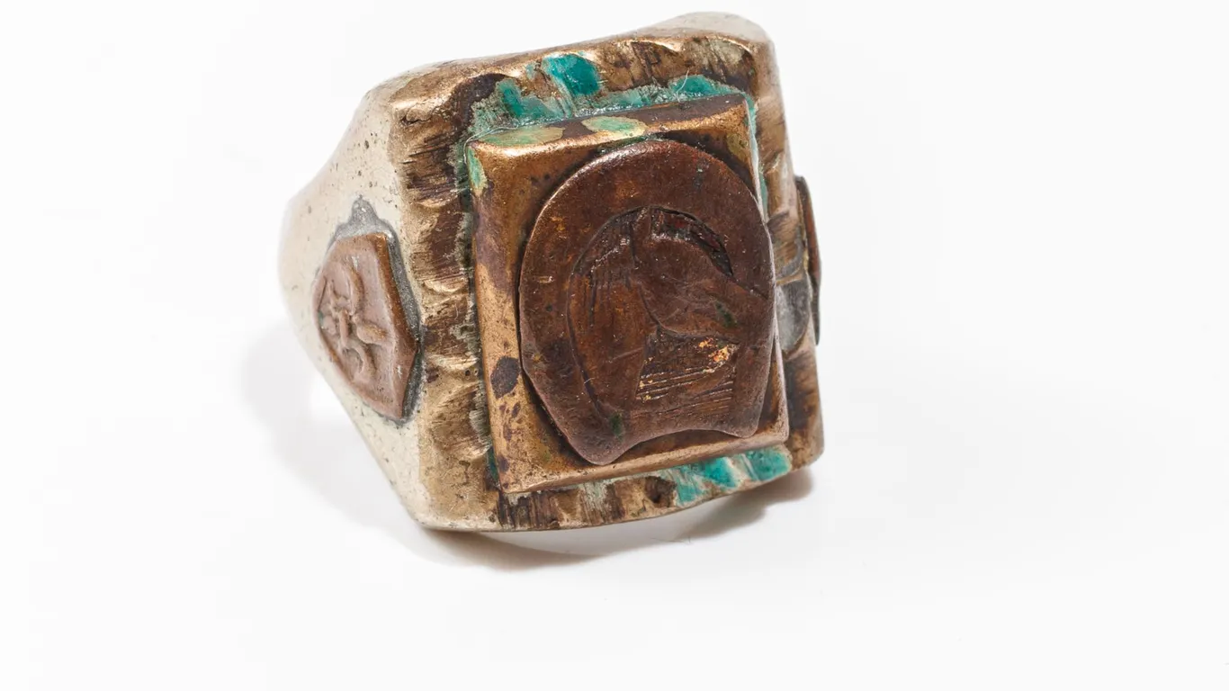 Vintage Mexican Biker's Ring