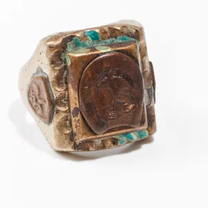Vintage Mexican Biker's Ring
