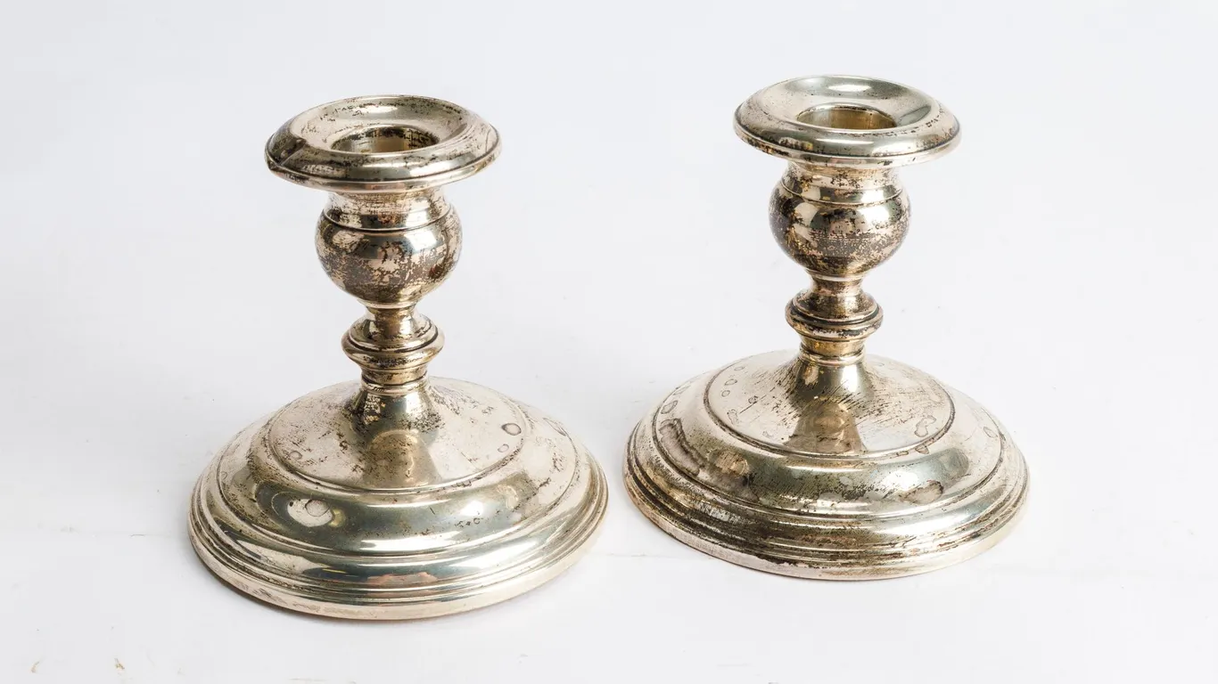 Vintage Sterling Silver Gorham Candlesticks