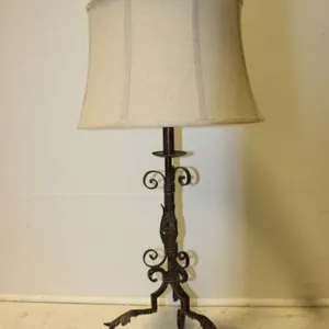Wrought Iron Lamp
