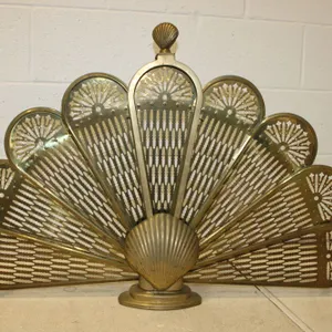 Peacock Fireplace Screen