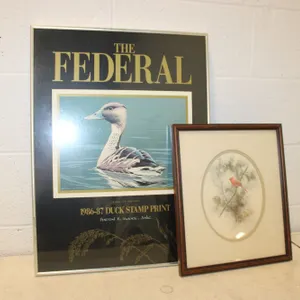 Federal Duck Stamp Print & Cardinal Art
