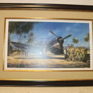 John D. Shaw "Black Sheep Squadron" Military Aviation Print