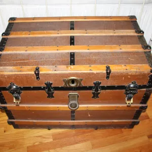 Antique Steamer Trunk
