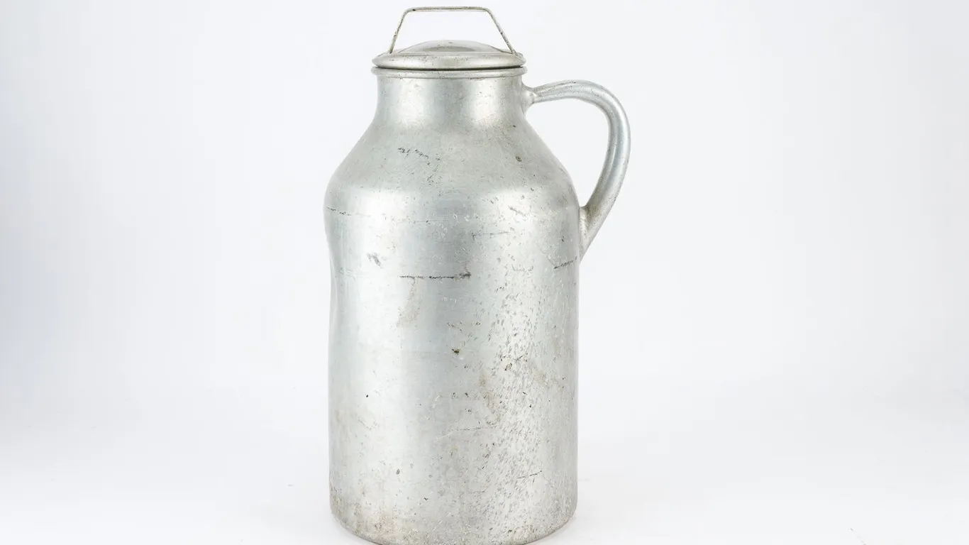 Vintage Wear-Ever Aluminum Milk Can