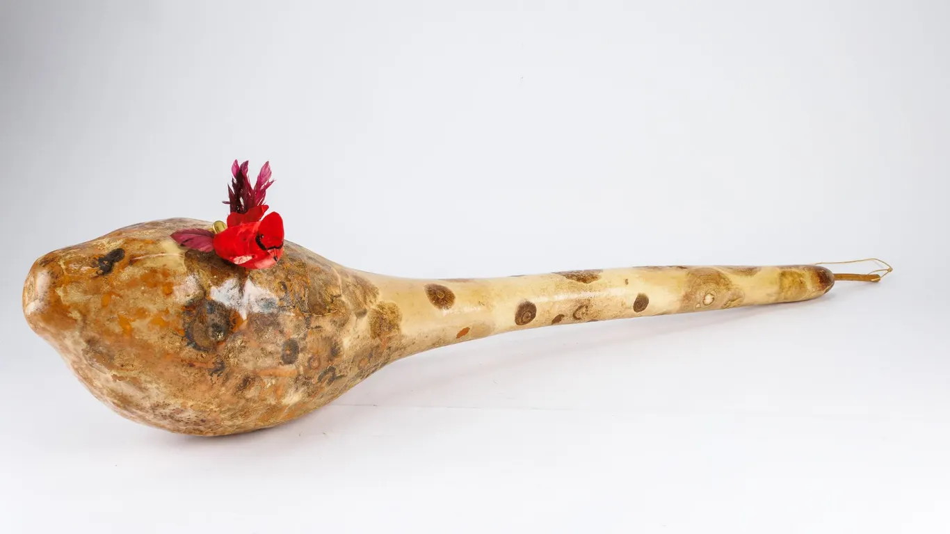 Folk Art Birdhouse Decoration