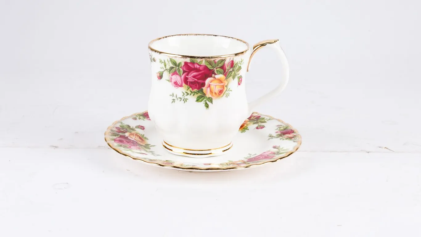 Tea Time! A Royal Albert Bone China Teacup Set