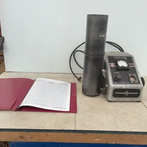 919 moisture tester comes with a 3 1/2 inch barrel, and charts condition unknown no scale etc. ￼