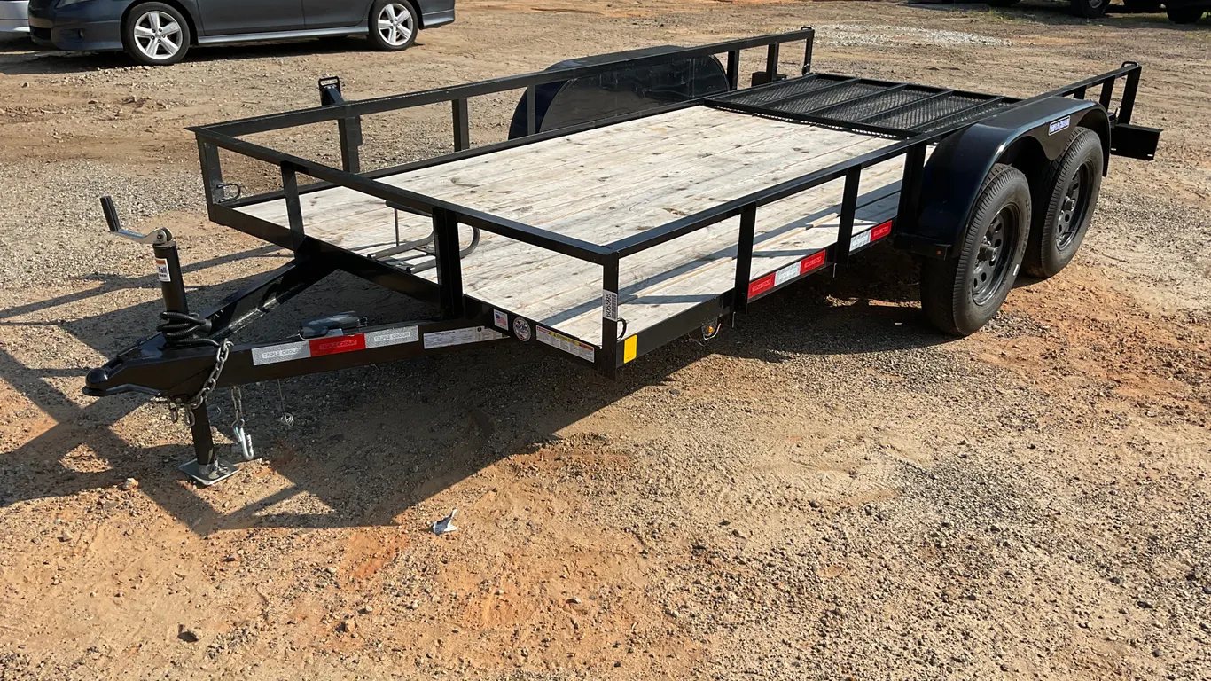 UNUSED 2027 TRIPLE CROWN TRAILERS, INC U6X14T140 6'X14' UTILITY TRAILER VIN: 1XNBU1428V2052087